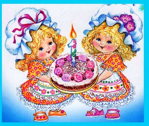 Поздравление Девочкам Двойняшкам На День Рождения